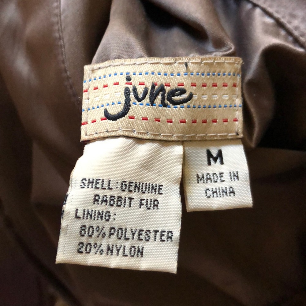Reversible Rabbit Fur Jacket - Picture 8 of 8